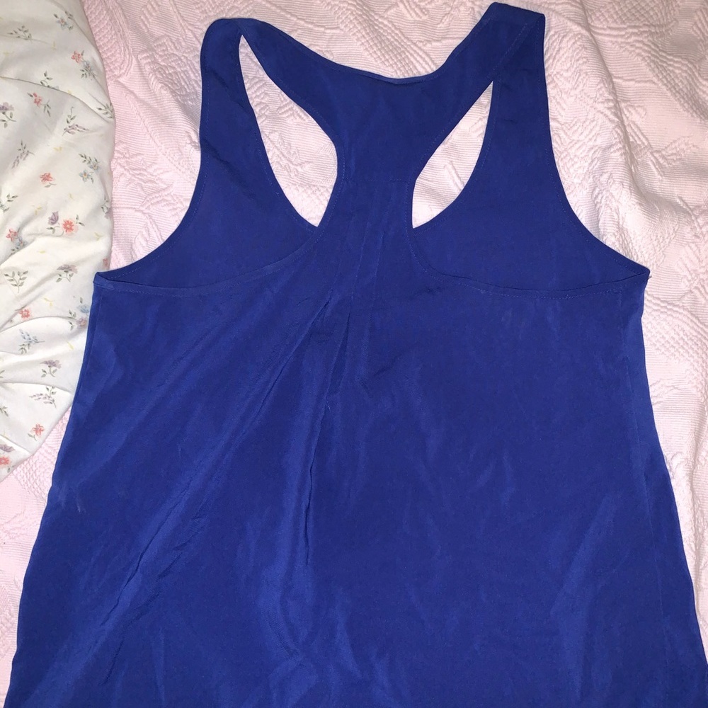 Blue tank top - Picture 2 of 3